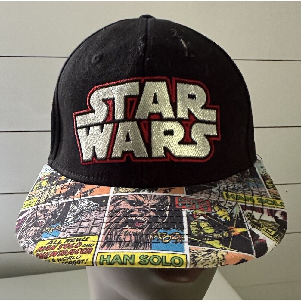 Star Wars Berkshire Fashions Hat Cap Kids Black SnapBack Adjustable One Size